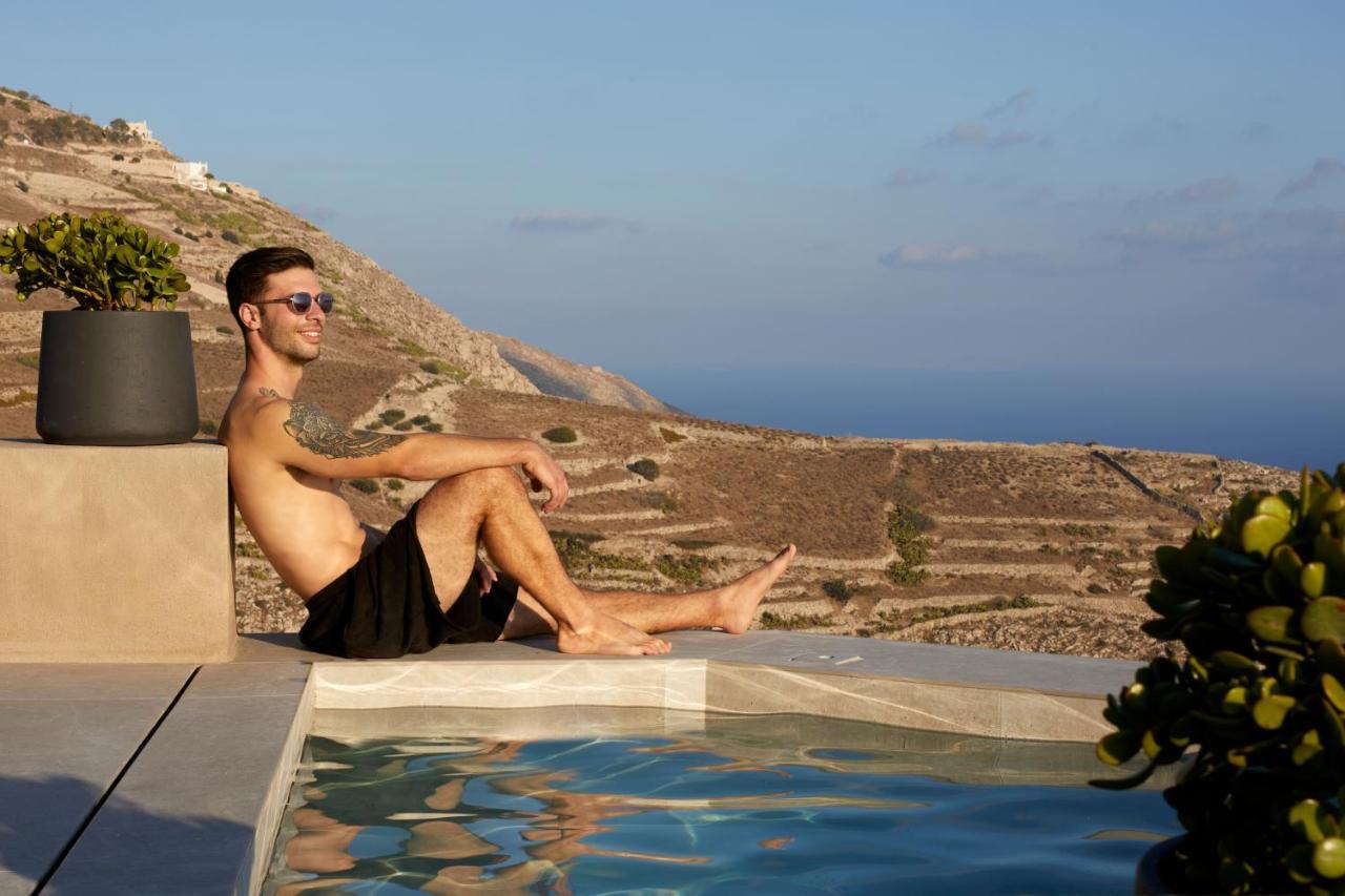 Santorini Sky, The Lodge Pírgosz Kültér fotó